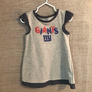 New York Giants baby dress